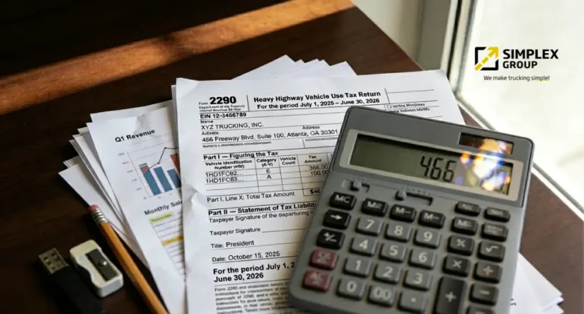 Trucking Company Taxes