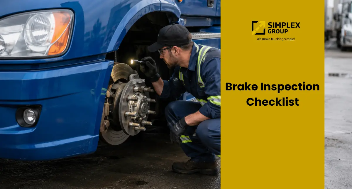 Brake Inspection Checklist