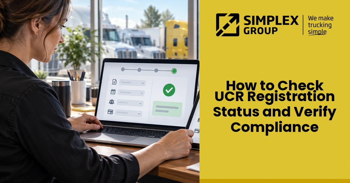 check ucr registration status