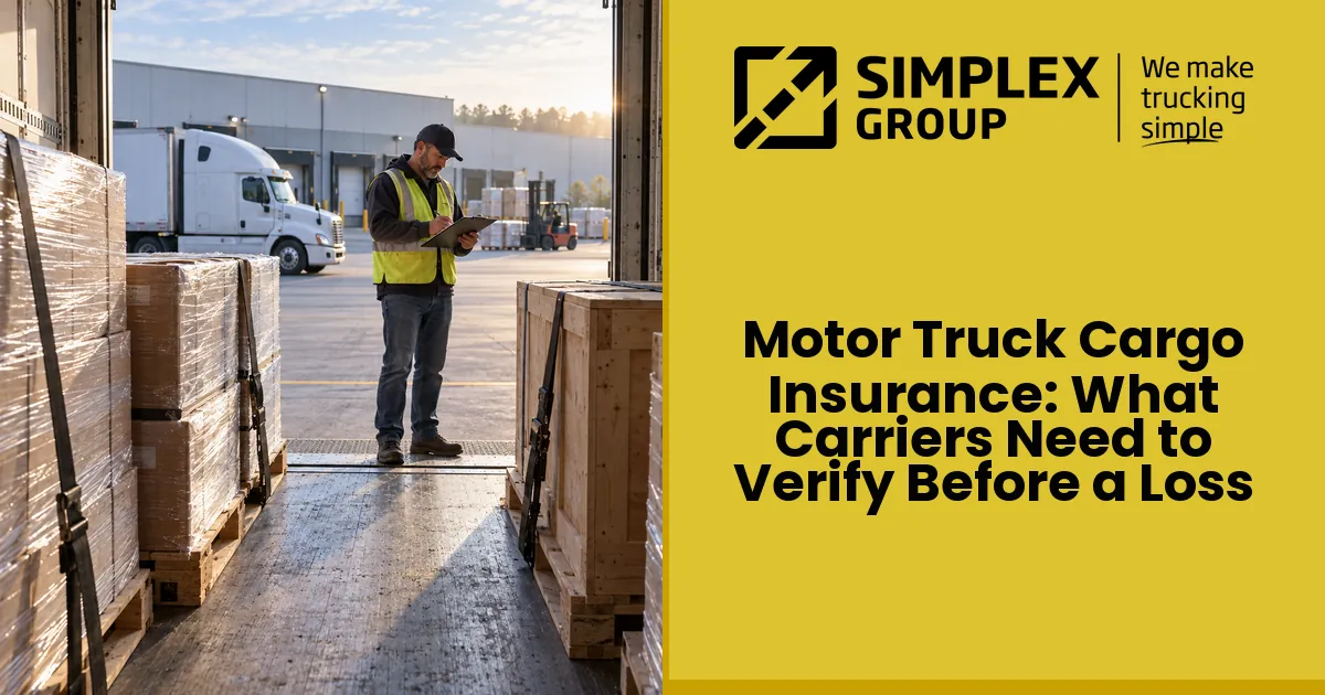 motor truck cargo insurance